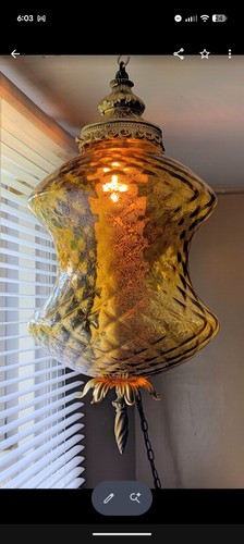Lampada swag mid century mcm - lampada,