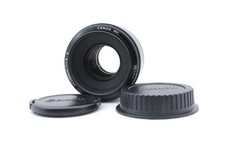 [OTTIME CONDIZIONI] Canon EF 50mm F1.8 II Standard Lens EF Mount con tappi...