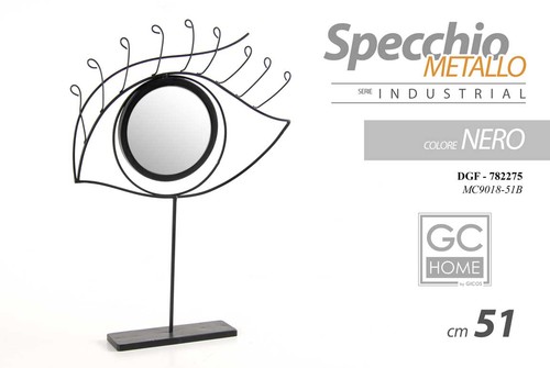 Specchio tavolo 51cm - specchio, occhio