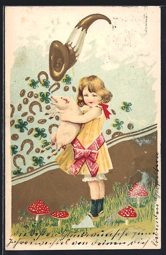 Cartolina rilievo ragazza - rilievo,