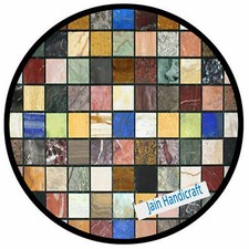 Tavolo 18" piano intarsiato