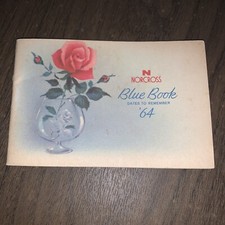 Libro blu vintage Norcross