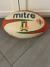 Pallone BALL  Rugby FIR ITALIA MITRE G-SPIN CARIPARMA UFFICIALE DA CAMPO