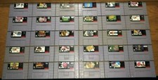 Super Nintendo Game Fun SNES