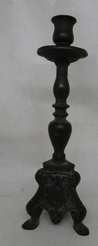 Bronzo candelabro antico - bronzo,