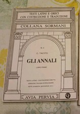 Tacito Gli Annali LIBRO I