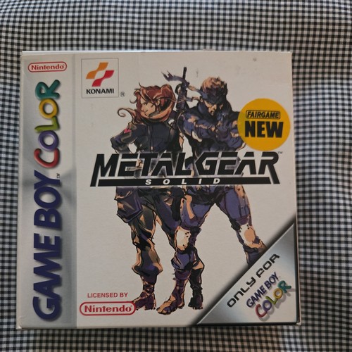 Metal gear solid gameboy - metal,