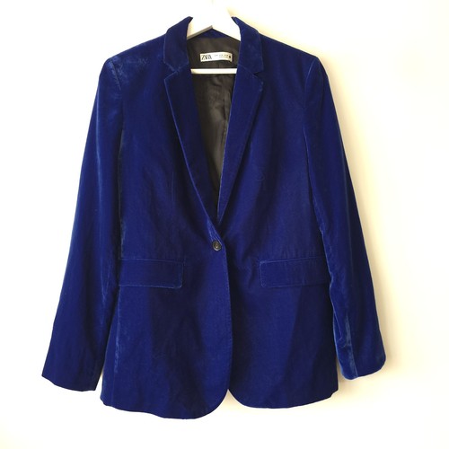 Giacca blazer velluto - , blu