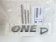 MINI ONE D F55 2755616 LOGO SIGLA EMBLEMA FREGIO STEMMA SCRITTA BADGE TARGA