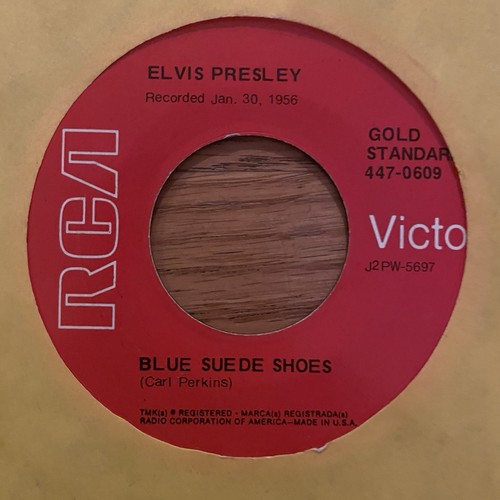 Elvis presley blue suede - -,