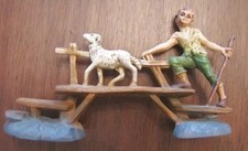 Vintage Crib Statue Italy