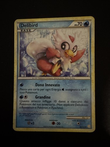 Carta delibird heartgold - carta,