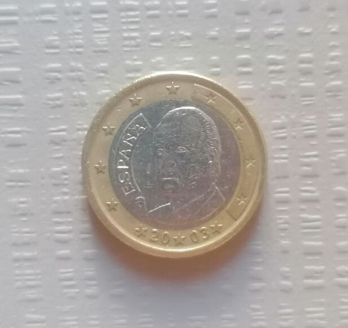 Moneta euro espana 2003 - moneta,