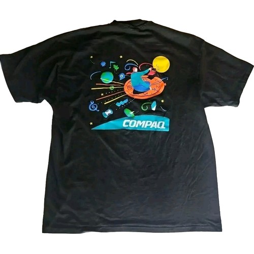 Shirt vintage anni compaq - t-shirt,