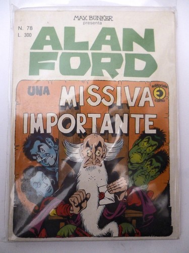 Alan ford una - 78, missiva