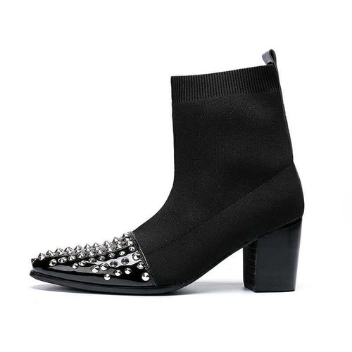Stivaletto uomo pelle business