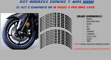 Adesivi  Kit cerchi RUOTE moto