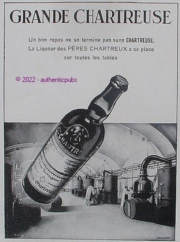 Publicite grande chartreuse - publicite,