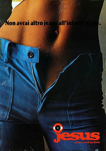 Jeans jesus oliviero toscani - jesus,
