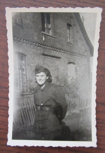 Vecchia foto donna polizia - donna, in