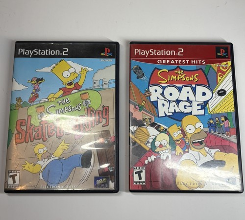 The simpsons skateboarding - skateboarding, +