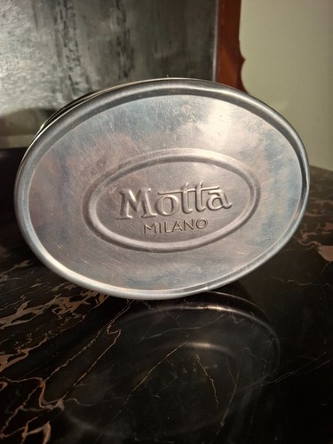 Scatola latta ovale - in,