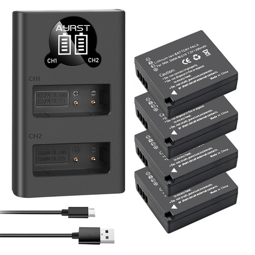 Batteria dmw blg10 - +, lcd