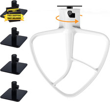 4 Pack Stand Mixer Attachment Holders, Food Mixer Accessories Hooks Compatible w