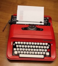 Olivetti Lettera 92 rossa