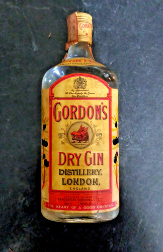Bottiglia vintage gordon - vintage, gordon's
