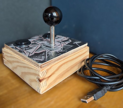 Joystick arcade usb fatto - arcade, |