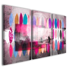 Quadro arte desig Ellittik colorfull idee per arredare casa moderna salotto