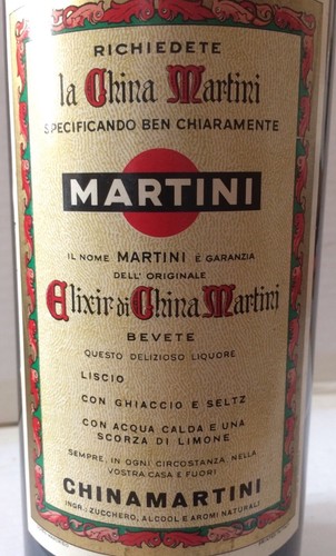 Elisir china martini - “,