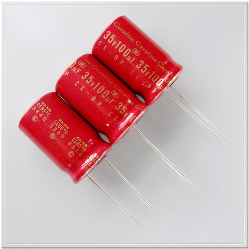 Elna cerafine 100uf 35v - ce-bp, 100uf/35v