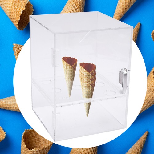 Hole acrylic ice cream cone - 9-hole,