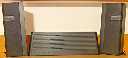 Coppia diffusori sony con - diffusori,