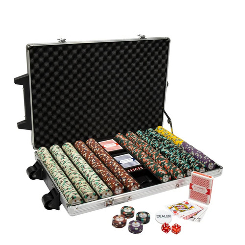 Set 1000 fiches poker - , showdown