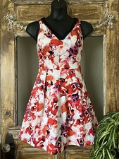 Karen Millen Floral Dress Red
