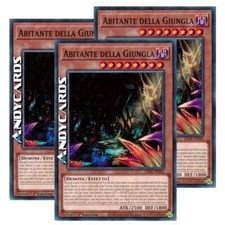 3x ABITANTE DELLA GIUNGLA (Jungle Dweller) • Comune • LEDE IT085 • 1Ed • Yugioh!