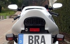 LED Fanale Posteriore Luce Posteriore Nero Honda CBR 1100 Xx 1996-1998 Fumè