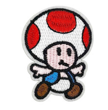 Toad Super Mario Patch Toppa