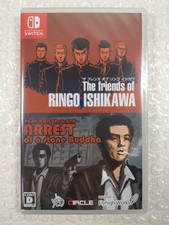 THE FRIENDS OF RINGO ISHIKAWA & ARREST OF A STONE BUDDHA SWITCH JAPAN NEW (GAME 