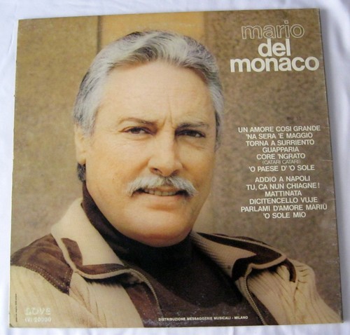 Vinile mario del monaco - mario,