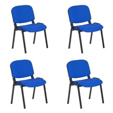 Set 4 Sedie Attesa Imbottita