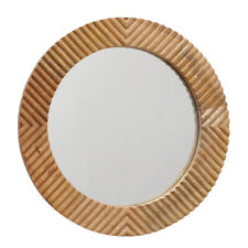 Specchio rotondo con cornice