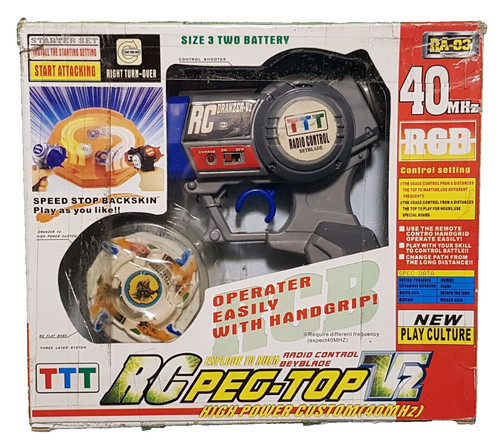 Beyblade con pistola radio - beyblade,