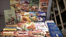LOTTO 25 LIBRI DI CUCINA - ARTE CULINARIA - LIBRI TUTTI DIVERSI