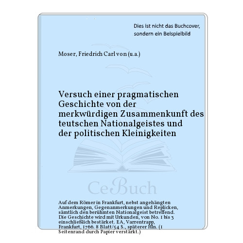 Moser friedrich carl - friedrich,