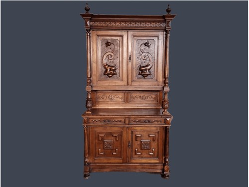 Credenza doppo corpo noce - corpo, in