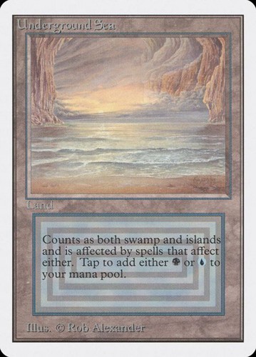Underground sea - underground,